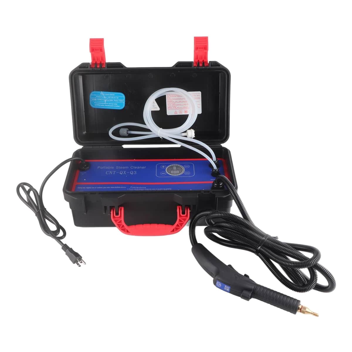 SteamWorks Pro Handheld steam cleaner — corded canister style