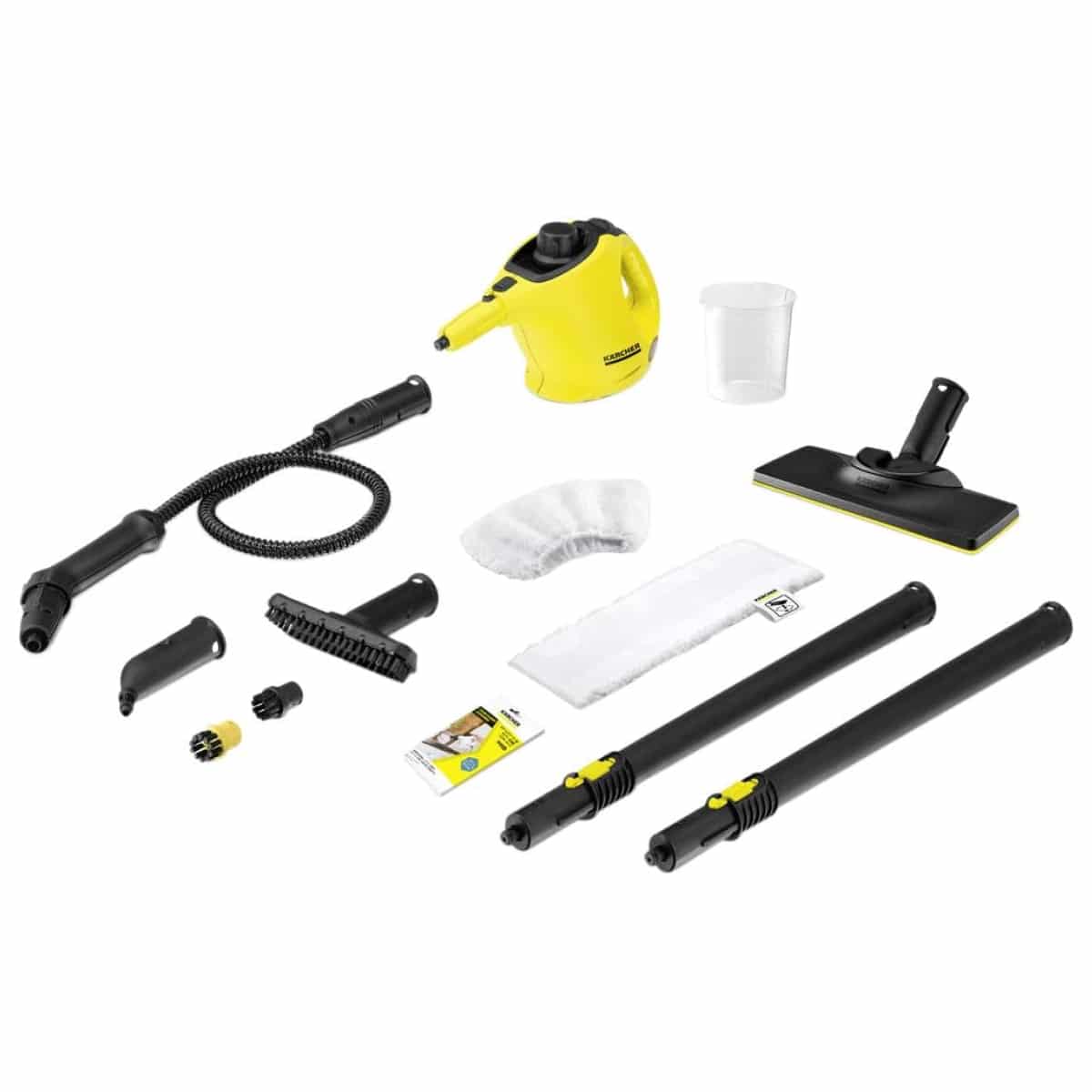 VaporClean Compact handheld steamer with quick-fill tank