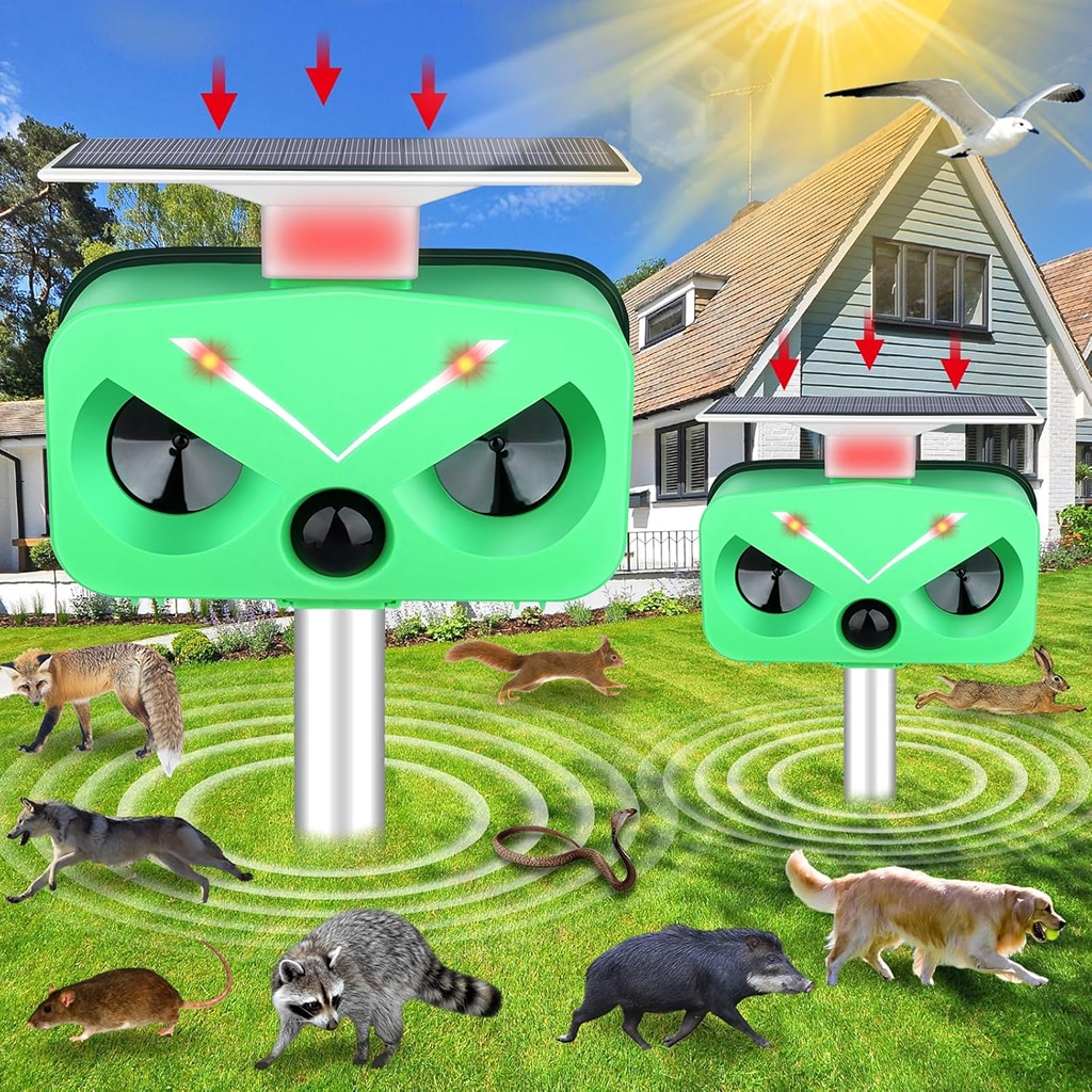 Aspectek plug-in pulse unit — dual-mode pest device