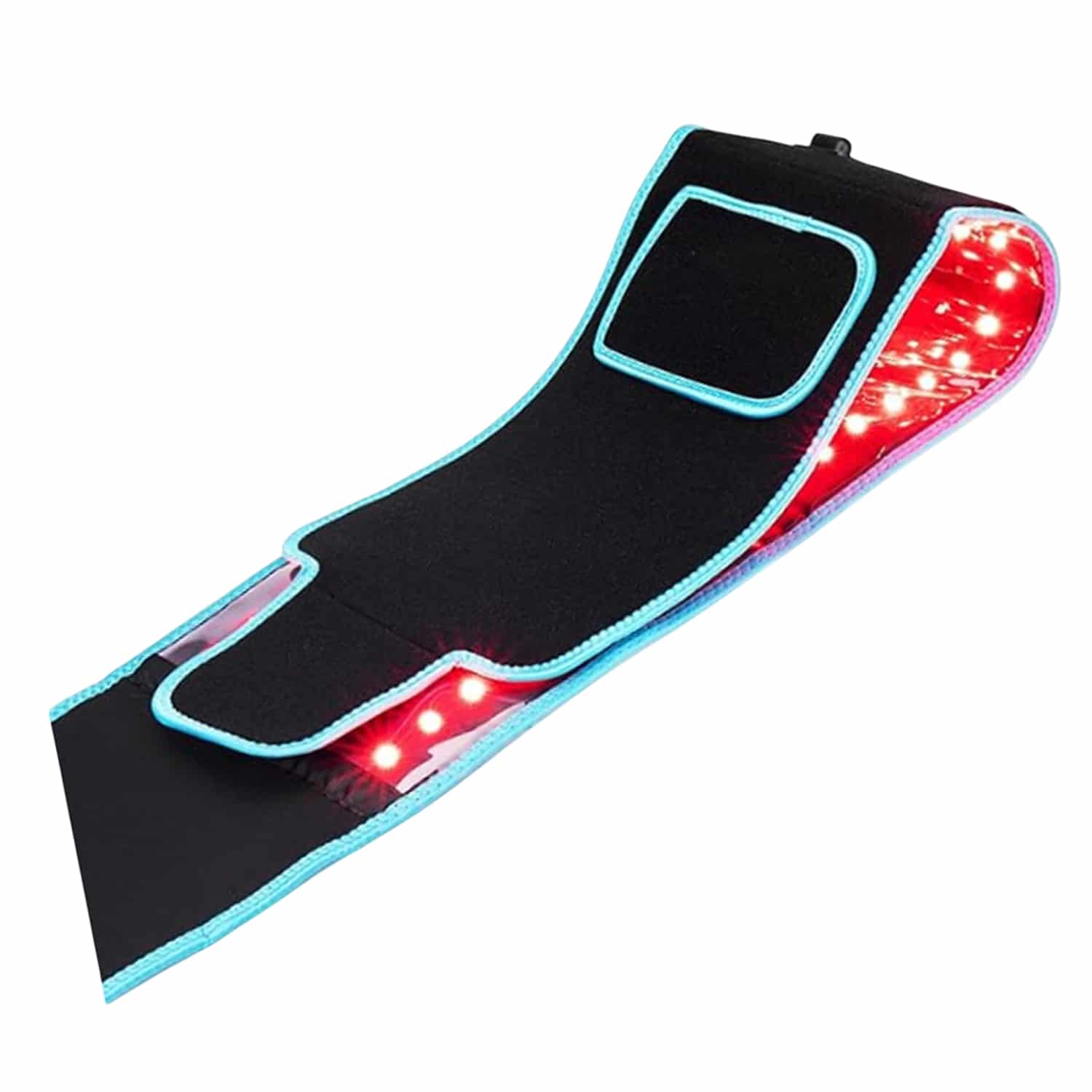 CrimsonWrap dual-wavelength red light therapy belt — hands-free wrap