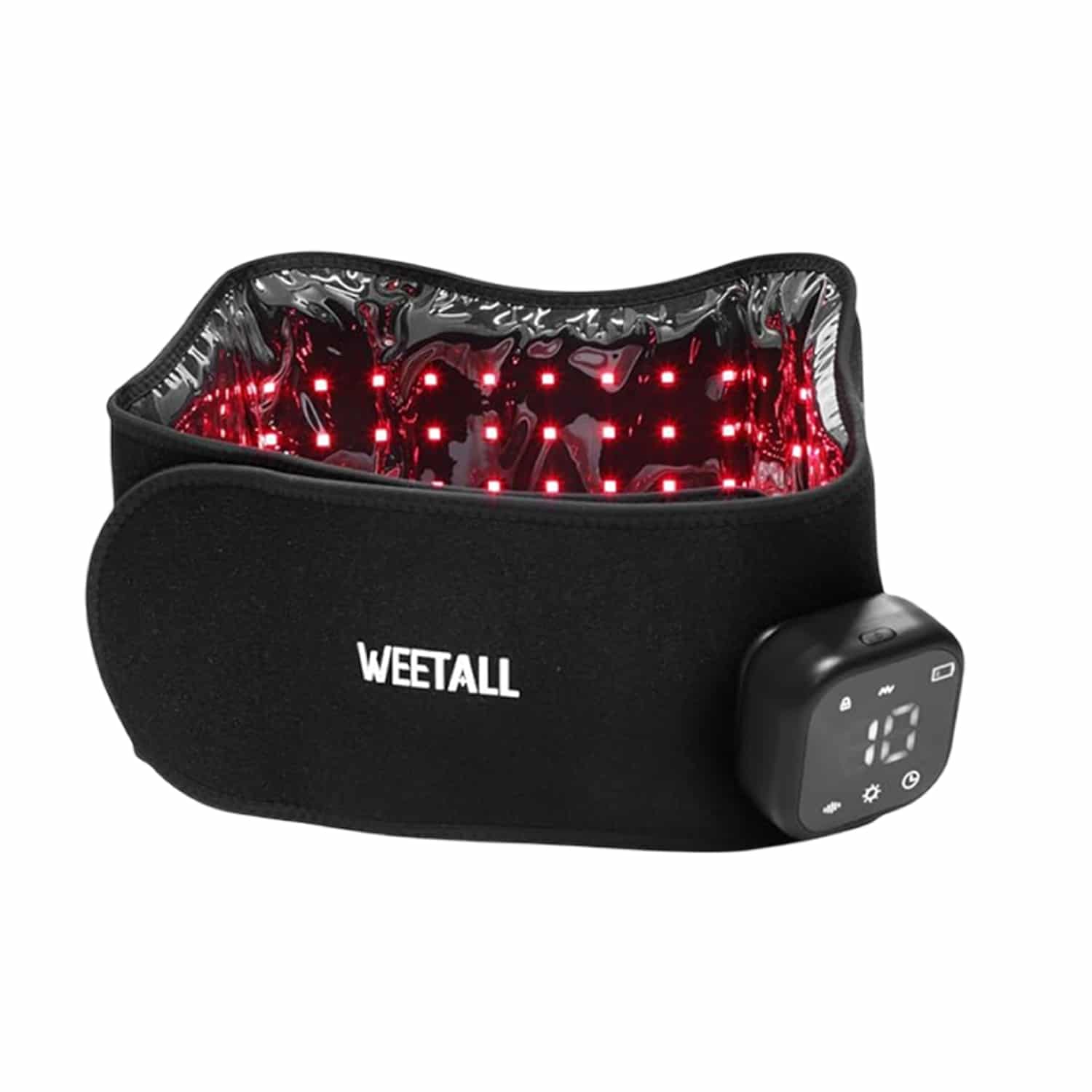 Hooga red light therapy belt — value-tier dual wavelength wrap