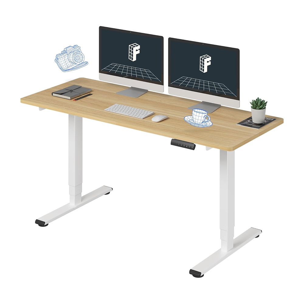 FLEXISPOT Standing Desk — large surface dual-motor desk